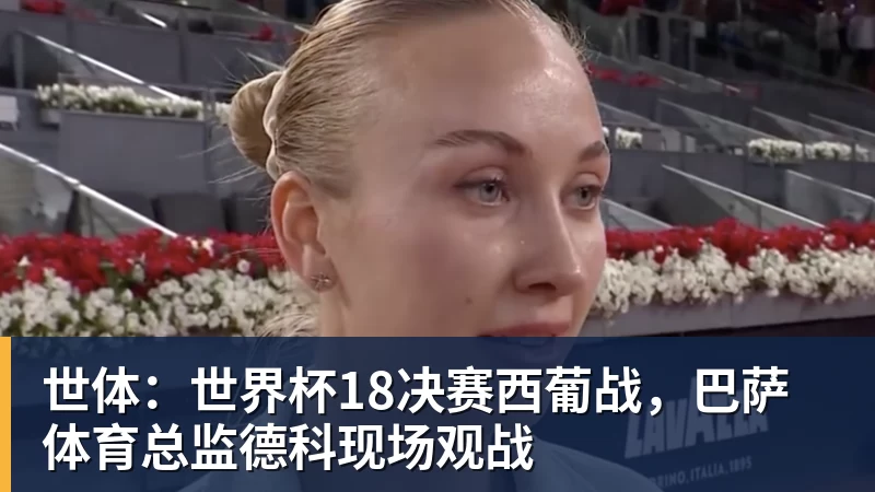 FB体育世体：世界杯18决赛西葡战，巴萨体育总监德科现场观战