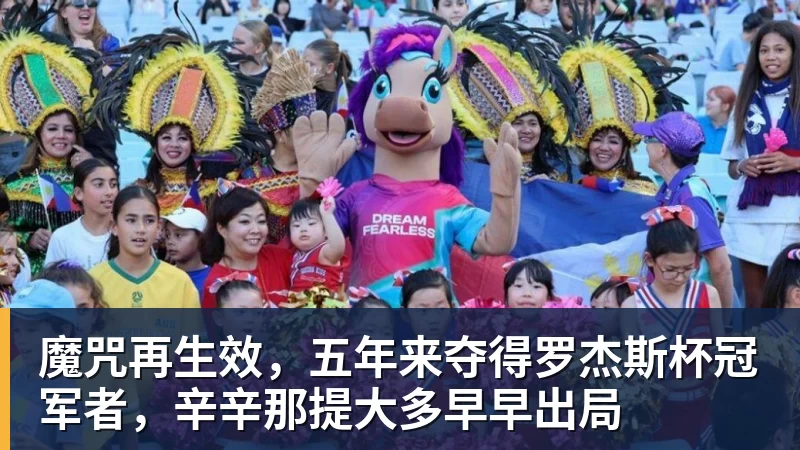 FB体育魔咒再生效，五年来夺得罗杰斯杯冠军者，辛辛那提大多早早出局